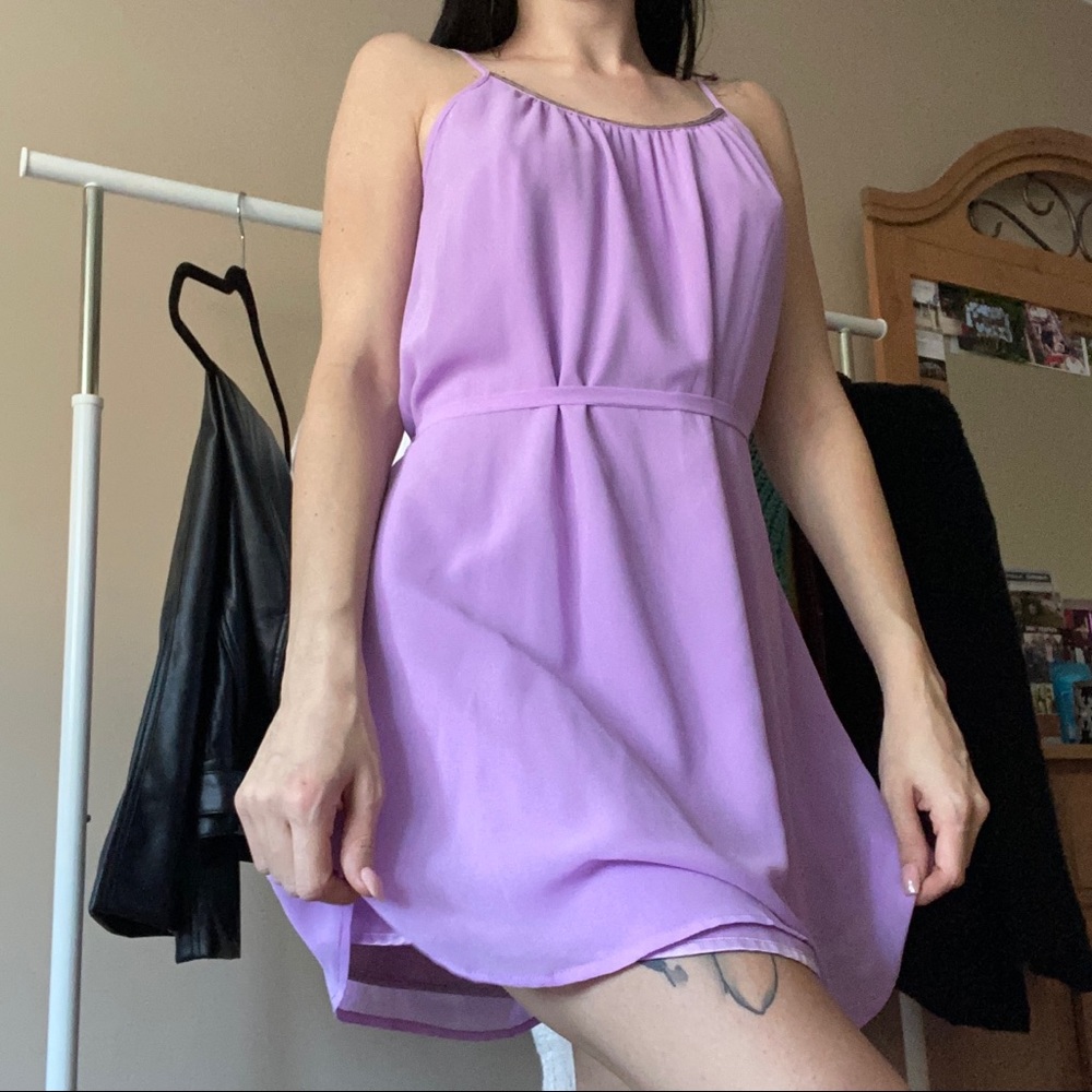Purple Summer Dress